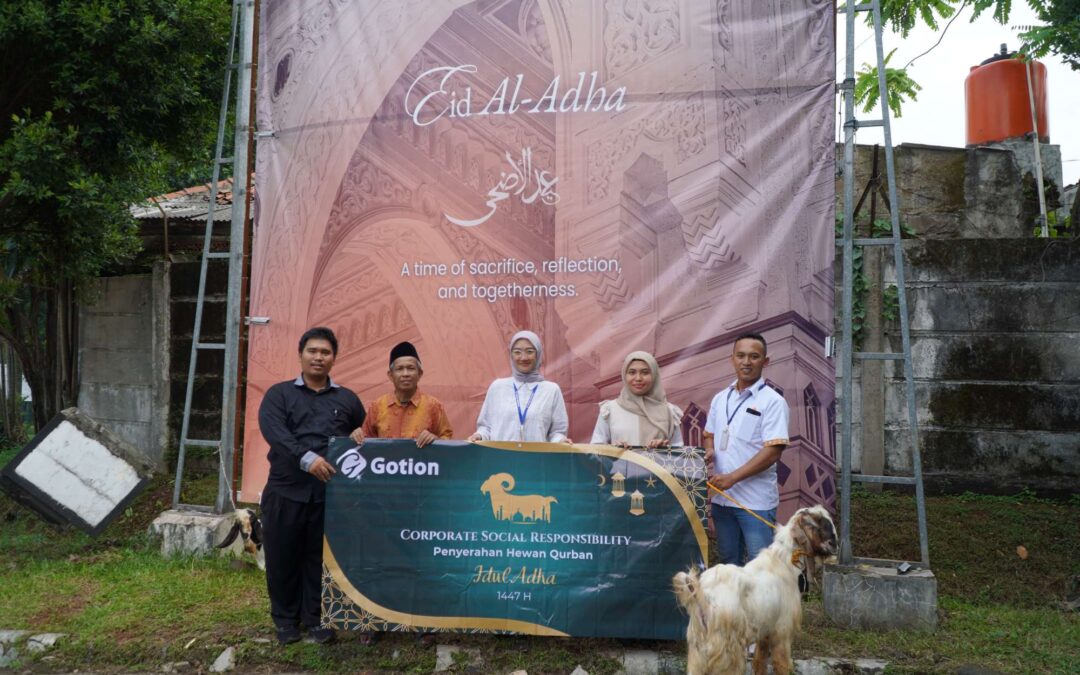Gotion High-Tech Indonesia Donates Qurban to Mosques Around Bogor Plant